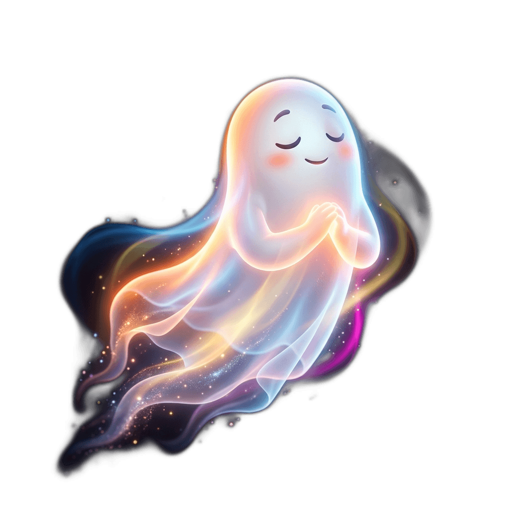 Neon Ghost White