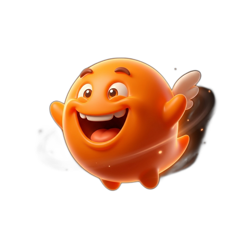 Fantasmino Webghost arancione